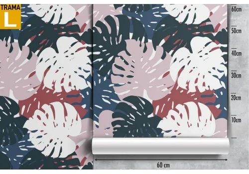 Modern tropical leaves nature wallpaper. 2