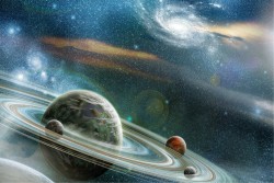 Wallpaper Landscapes and Nature Children Space and Planets Universe