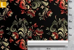 Tropical leaves nature pattern wallpaper.