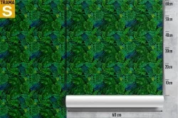 Carta da Parati Design e Stili Flora e Fauna Foglie Tropicale