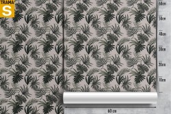 Wallpaper Design and Styles Flora and Fauna Tropical Nature Leaves