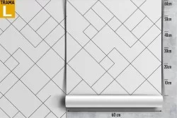 Modern design geometric lines wallpaper.