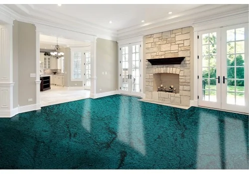 Turquoise concrete surface wallpaper