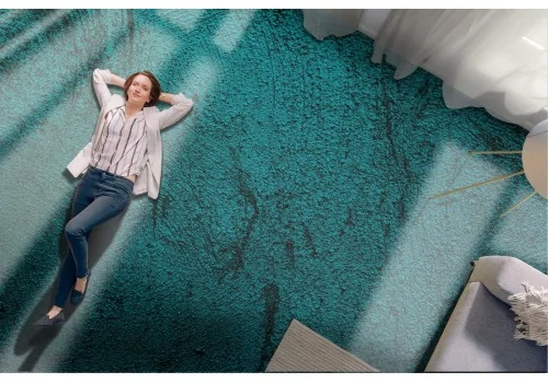 Turquoise concrete surface wallpaper 2