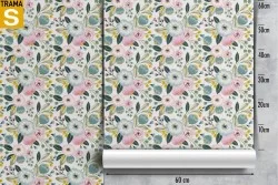 Carta da Parati Design e Stili Flora e Fauna Fiori Natura
