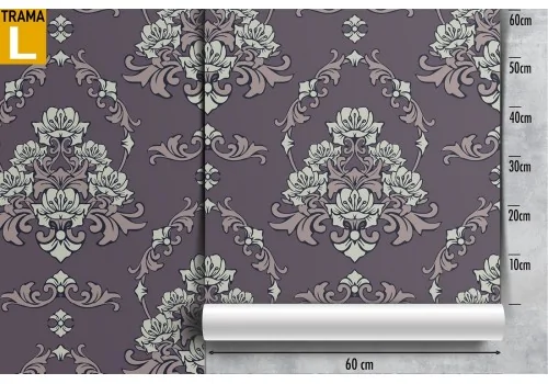 Vintage damask wallpaper pattern. 2