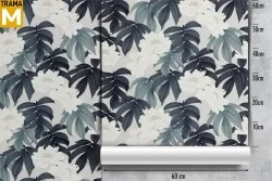 Carta da Parati Foglie Tropicale