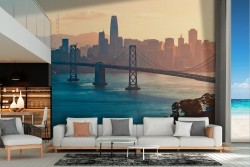 Carta da Parati città San Francisco ponte paesaggio