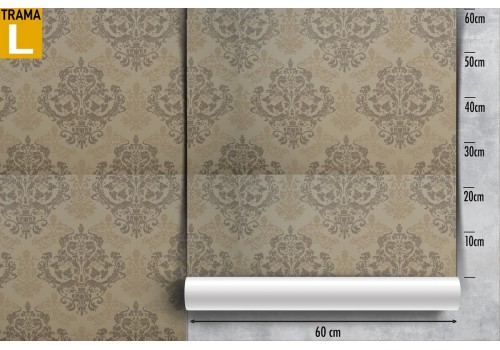 Classic vintage English pattern wallpaper. 2