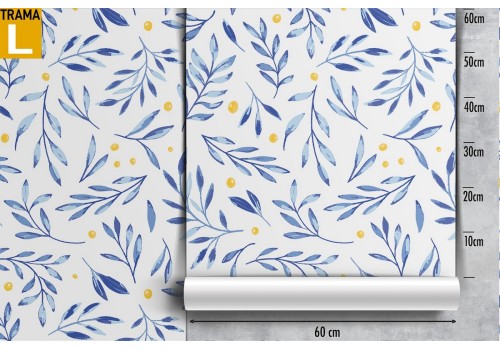 Wallpaper pattern nature stylized leaves. 2