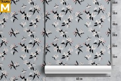 Carta da Parati Fiori Natura Moderna