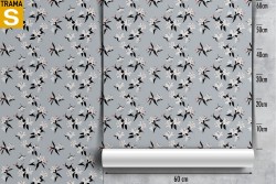 Carta da Parati Flora e Fauna Design e Stili Fiori Natura Moderna