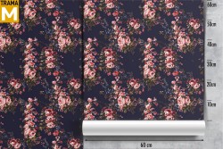 Vintage Nature Flowers Wallpaper