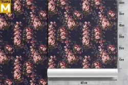 Vintage Nature Flowers Wallpaper