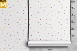 Carta da Parati Decorazioni e Pattern Righe e A pois