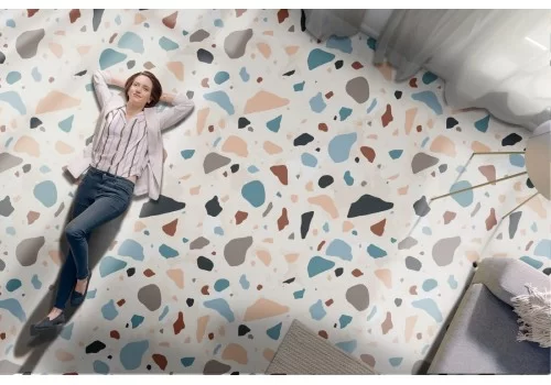 Carta da Parati superficie marmo vintage pattern.