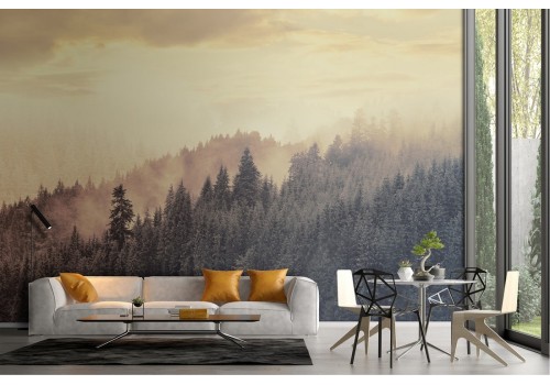 Nature Forest Landscape Modern Design Wallpaper-16 2