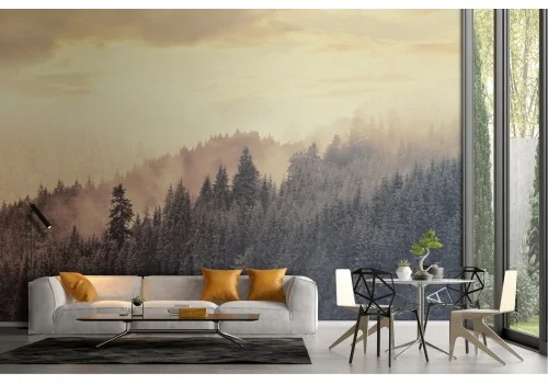 Nature Forest Landscape Modern Design Wallpaper-16 2