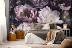 Vintage Nature Flowers Wallpaper