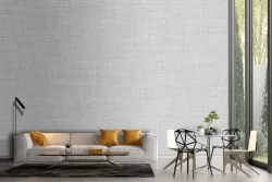 Vintage white fabric surface wallpaper-25