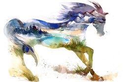 Abstract Animals Wallpaper