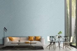Wallpaper plaster surface sky blue sugar paper-37