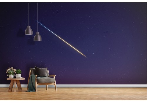 Carta da Parati cometa cielo notturno universo fotografia-42