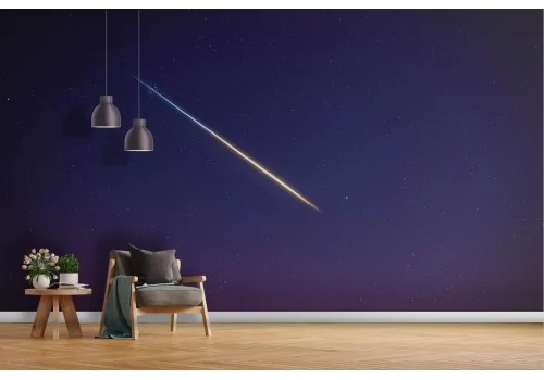 Carta da Parati cometa cielo notturno universo fotografia-42