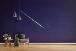 Carta da Parati cometa cielo notturno universo fotografia-42