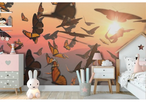 Carta da Parati animali farfalle fotografia bambini natura-43 2