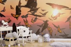 Carta da Parati Animali uccelli