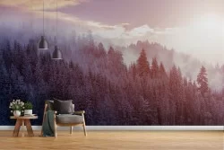 Carta da Parati paesaggio natura alberi foresta fotografia-53