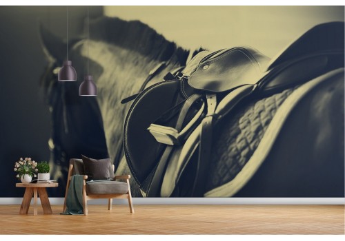 Refined design horse photography wallpaper-54