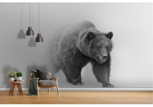 Bear Animal Wallpaper modern design-65