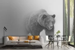 Bear animals modern design wallpaper-65