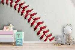 Carta da Parati palla baseball gigantografia