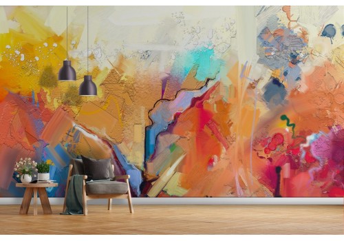 Wallpaper decoration modern abstract painting design-73 2