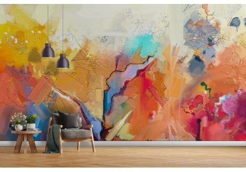 Wallpaper decoration modern abstract painting design-73 2