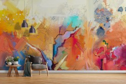 Wallpaper decoration modern abstract painting design-73