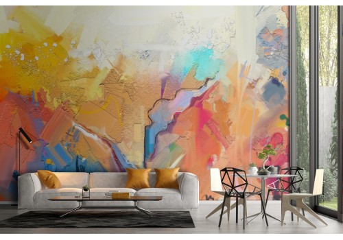 Wallpaper decoration modern abstract painting design-73