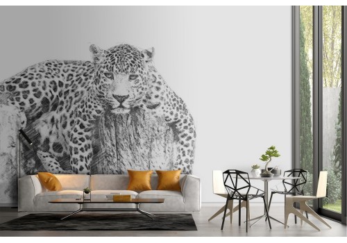 Cheetah Wallpaper Animal Nature Design Illustration-75 2