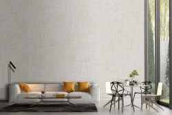Antique White Fabric Texture Wallpaper-78