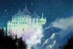Carta da Parati Bambini Fantasy Paesaggi Principesse e ballerine