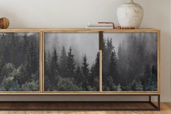 Carta da Parati paesaggio foresta-0116