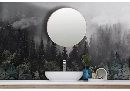 Carta da Parati paesaggio foresta-0116 2