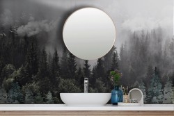 Carta da Parati Alberi Foreste e Alberi