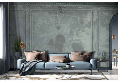 Vintage boiserie wallpaper faux wall surface-0122