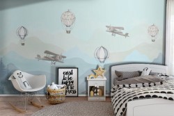 Children's room wallpaper-0125