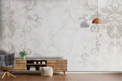 Carta da Parati decorazione vintage foglie natura-0130