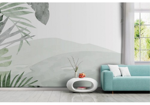 Tropical Leaves Nature Wallpaper